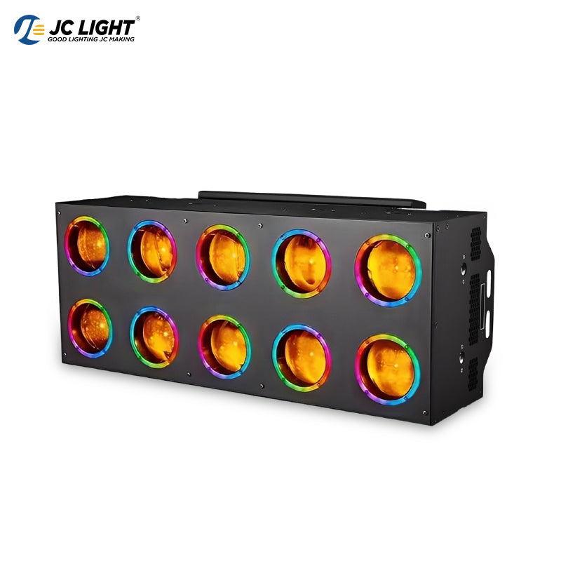 10x80W GOLDEN MATRIX LIGHT WITH AUXILIARY LIGHT