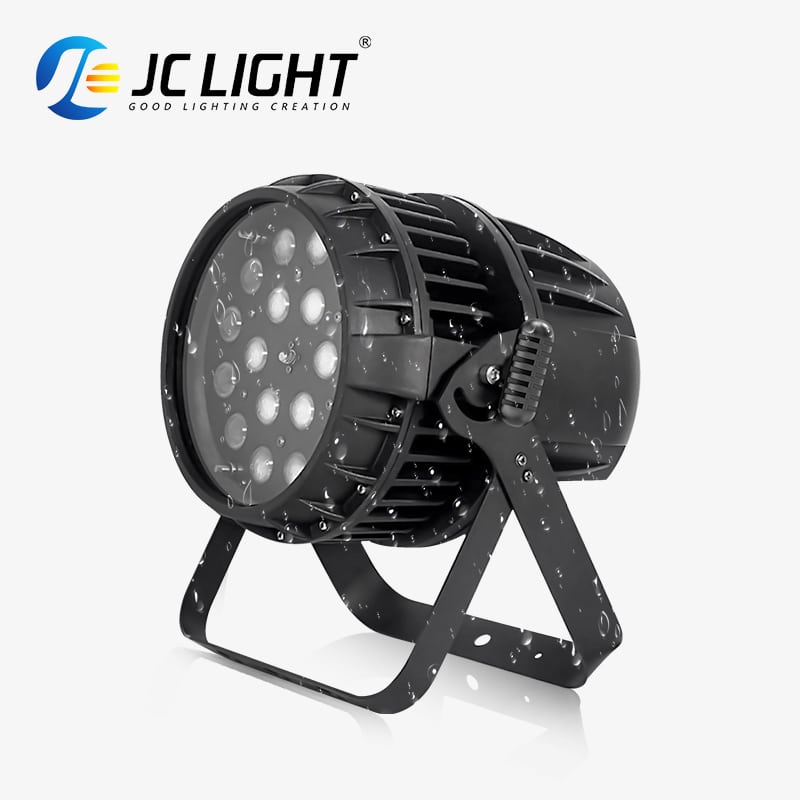 PAR LUCE ZOOM LED IMPERMEABILE DA 18 PEZZI