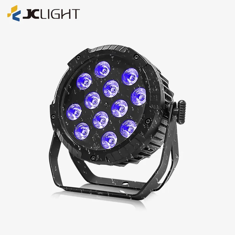 WATERPROOF 12PCS LED FLAT PAR LIGHT