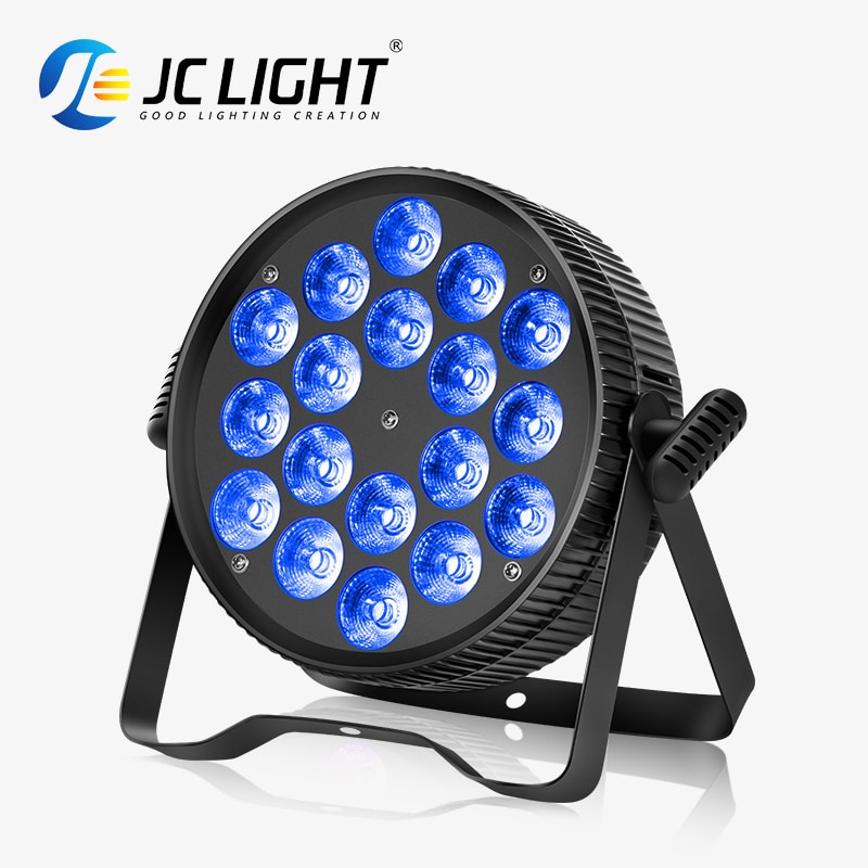 18PCS LED FLAT PAR LIGHT