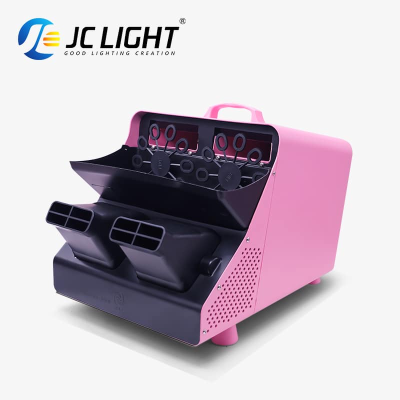 REMOTE DOULE WHEEL BUBBLE MACHINE