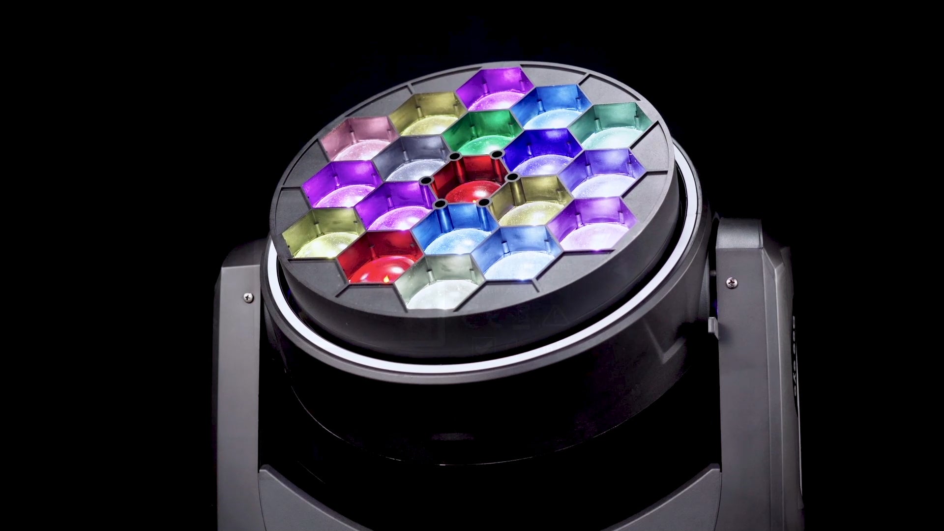 19X40w Bee eye Moving head Light with pixel strip