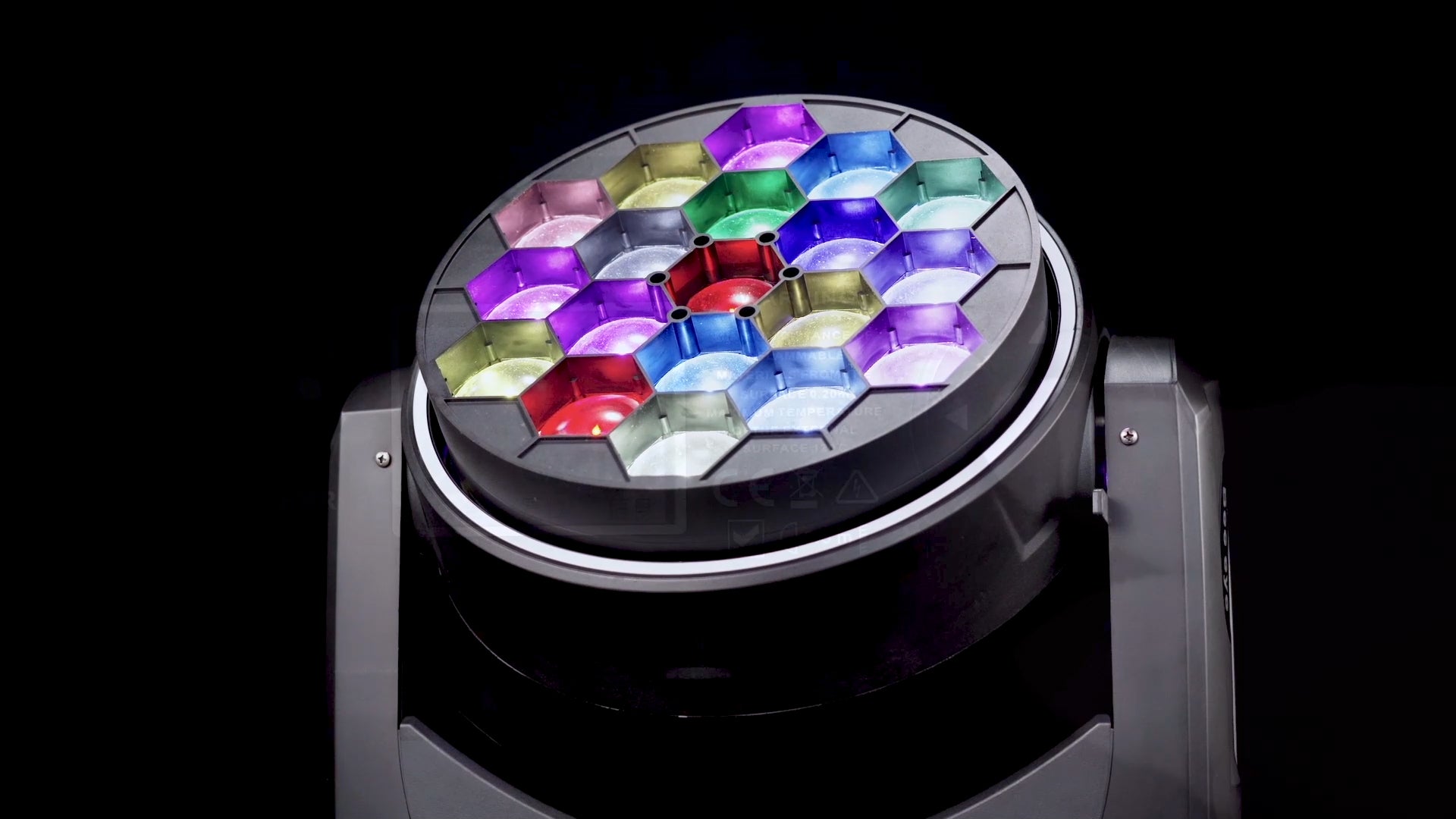 19X40w Bee eye Moving head Light with pixel strip