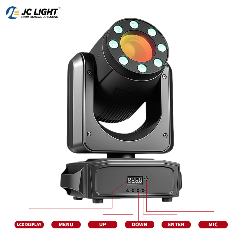 LED WASH BEAM MOVING HEAD LIGHT