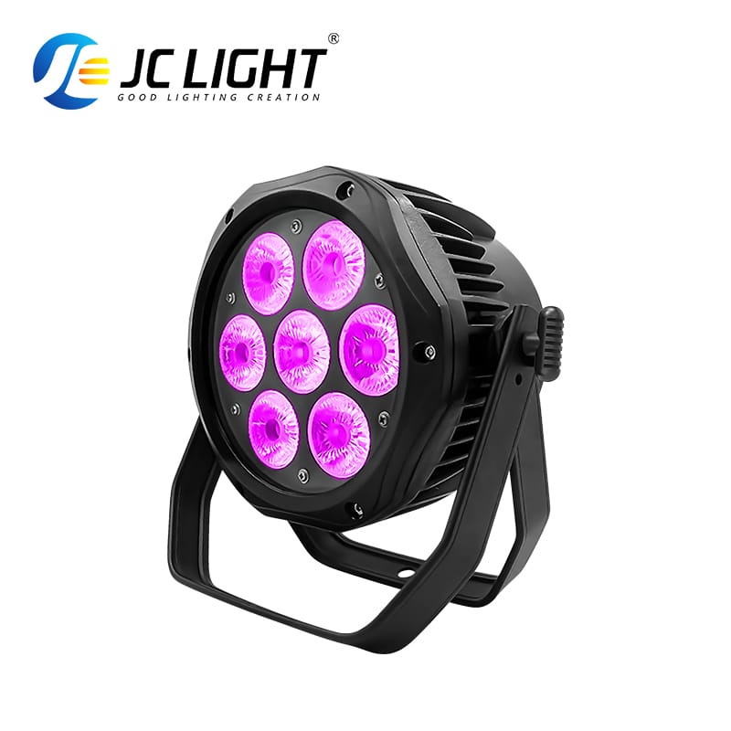 WATERPROOF MINI 7PCS LED PAR LIGHT