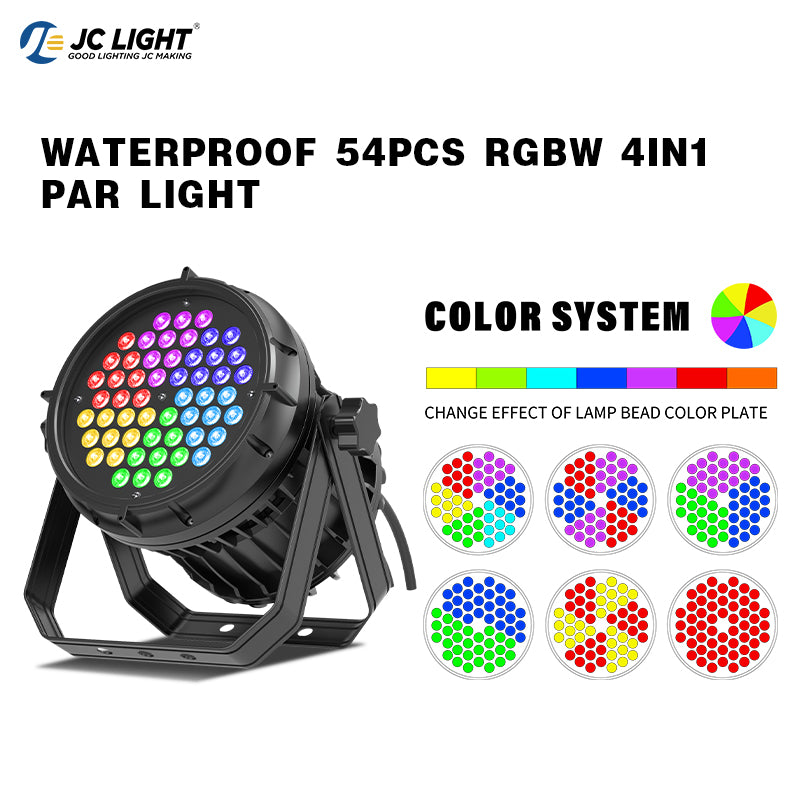 LUCE PAR LED IMPERMEABILE 18/24/54 PEZZI (GRANDE MULINO A VENTO)