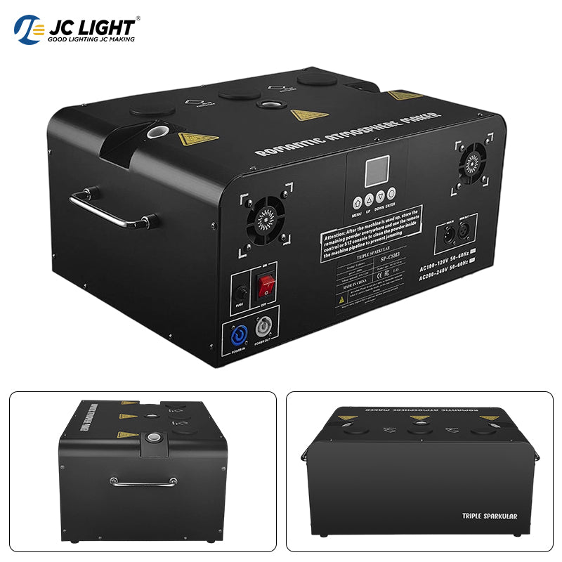 3 HEADS COLD SPARK MACHINE