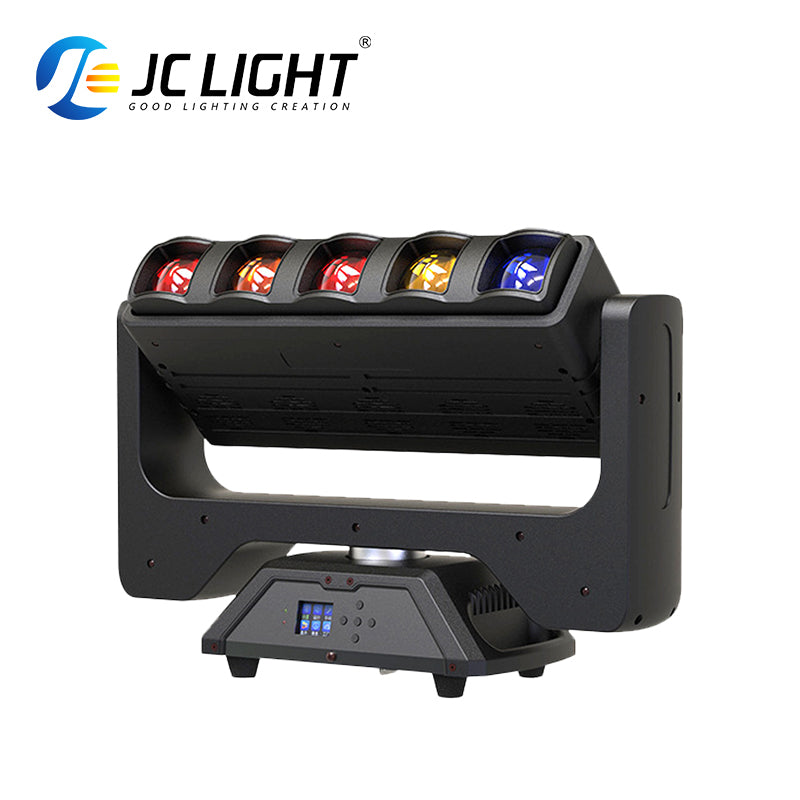 5x40W DOUBLE-SIDED BEAM+STROBE MOVING HEAD LIGHT