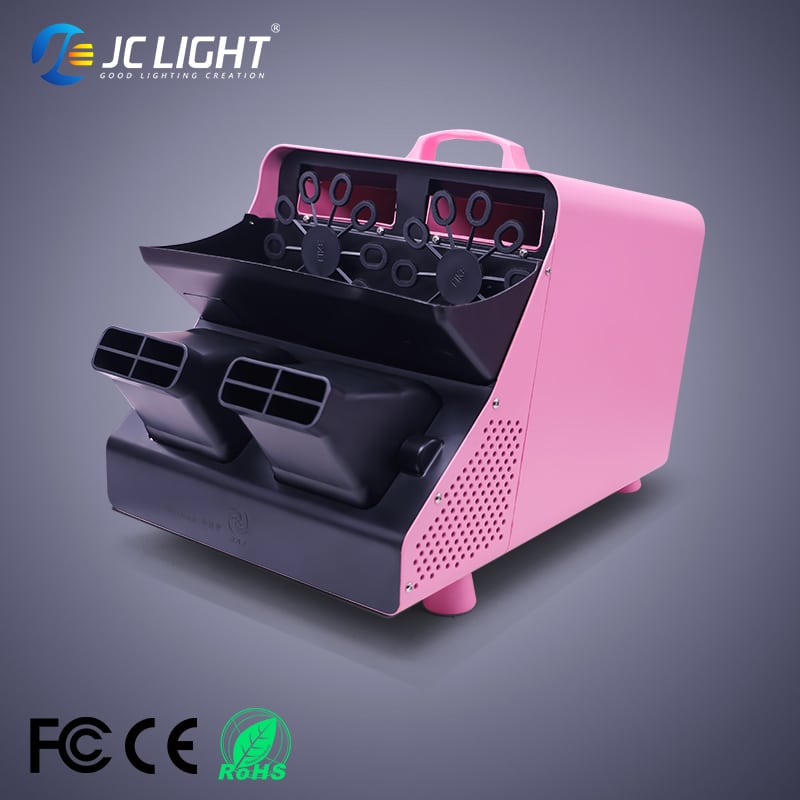 REMOTE DOULE WHEEL BUBBLE MACHINE