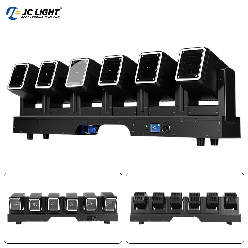 6x60W LED BEAM SWORDS LIGHT WITH AUXILIARY LIGHT