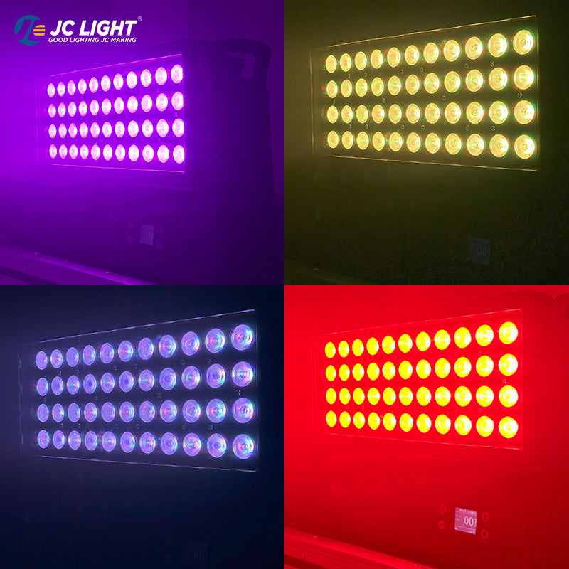LUCE LED CITY COLOR WASH IMPERMEABILE DA 48 PEZZI