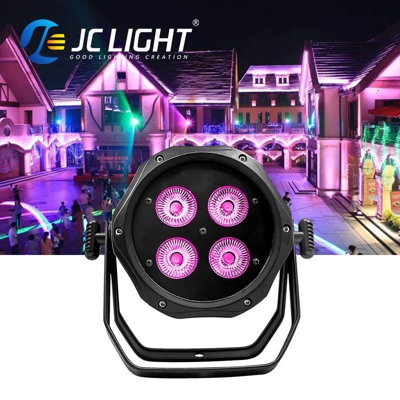 WATERPROOF MINI 4PCS LED PAR LIGHT