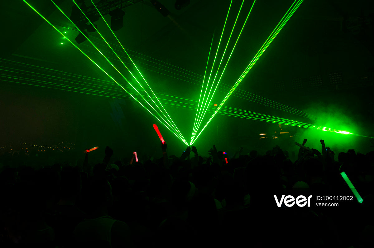 Waterproof Full color animation landmark laser light