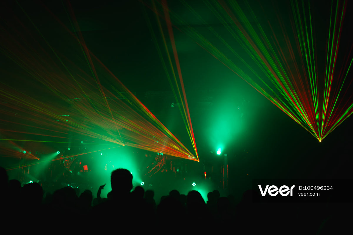 Waterproof Full color animation landmark laser light