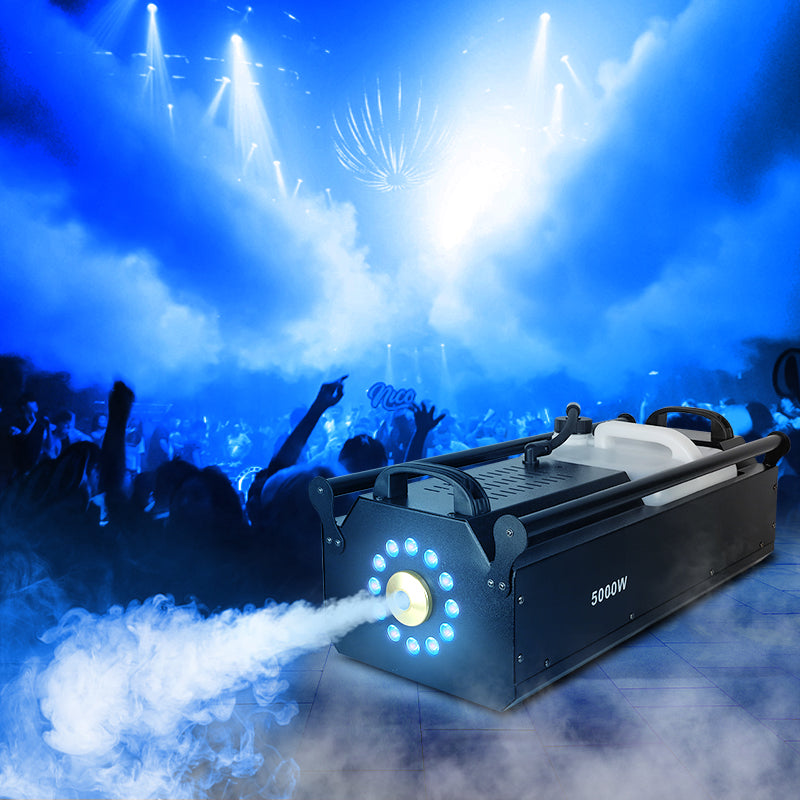 5000W smoke machine with LED