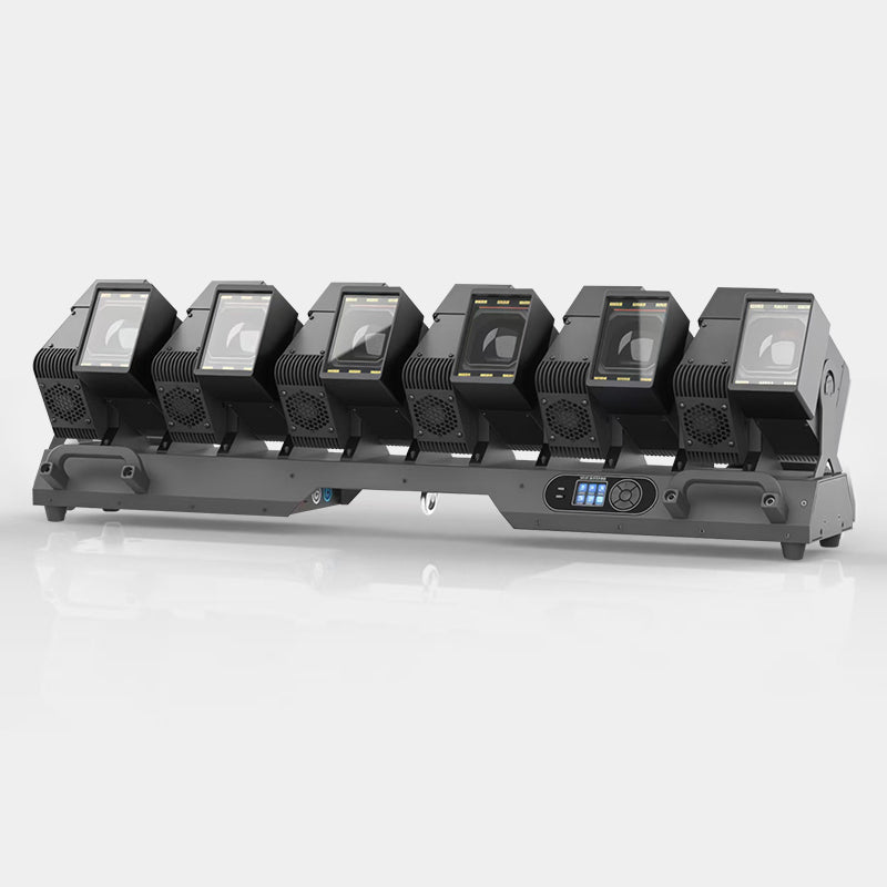 12x60w LED beam zoom moving head light with auxiliary light