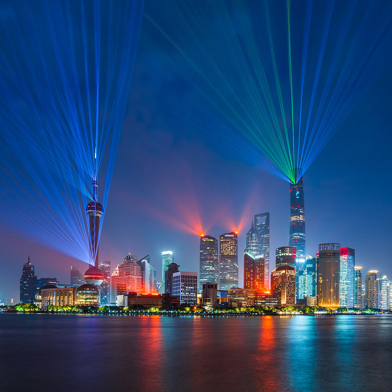 Outdoor waterproof Full color landmark laser light I27-2