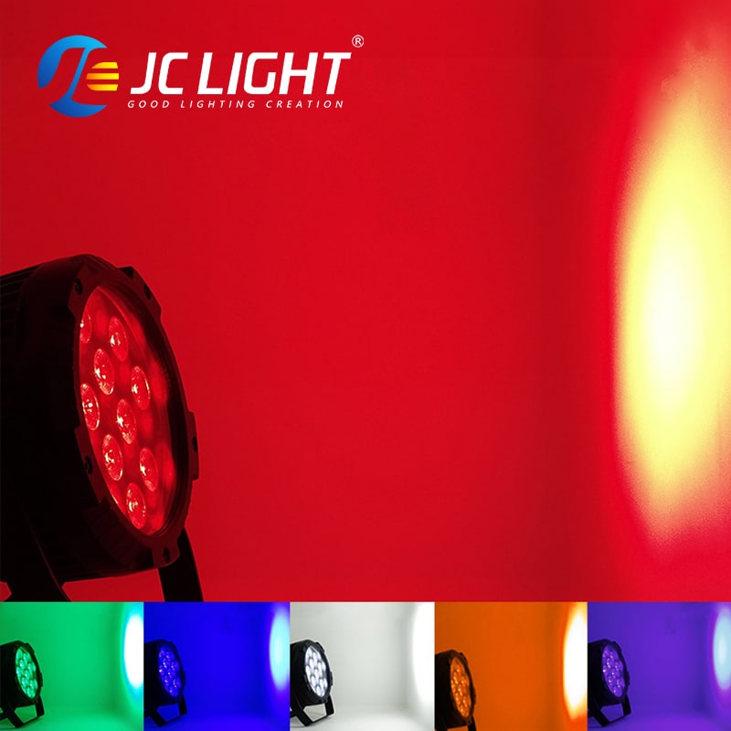 LUCE PAR PIANA A LED IMPERMEABILE DA 12 PEZZI