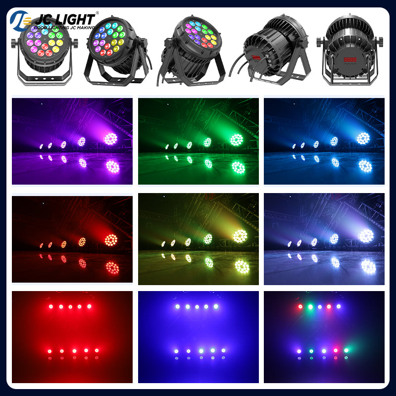 LUCE PAR LED IMPERMEABILE 18/24/54 PEZZI (GRANDE MULINO A VENTO)