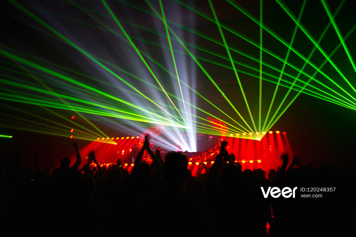 Waterproof Full color animation landmark laser light