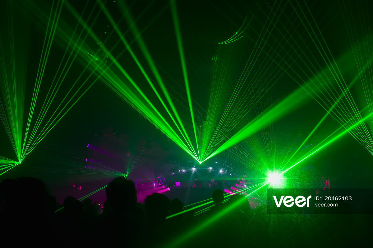 Waterproof Full color animation landmark laser light