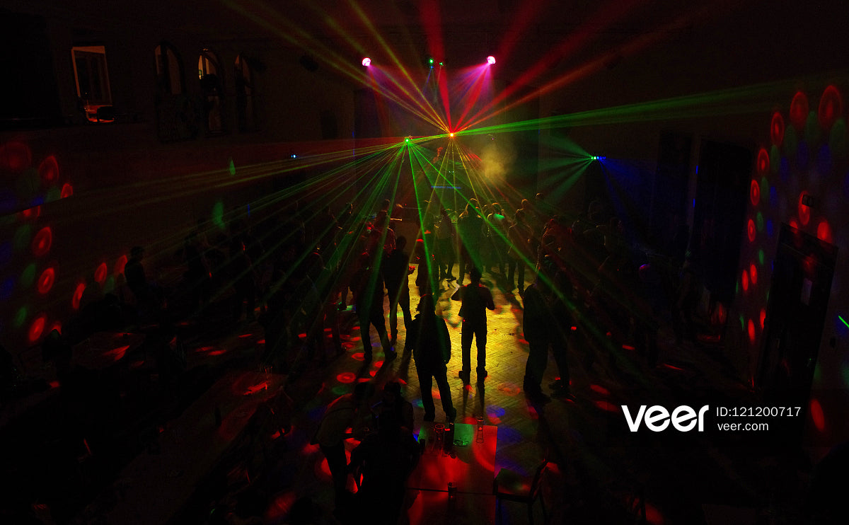 Waterproof Full color animation landmark laser light