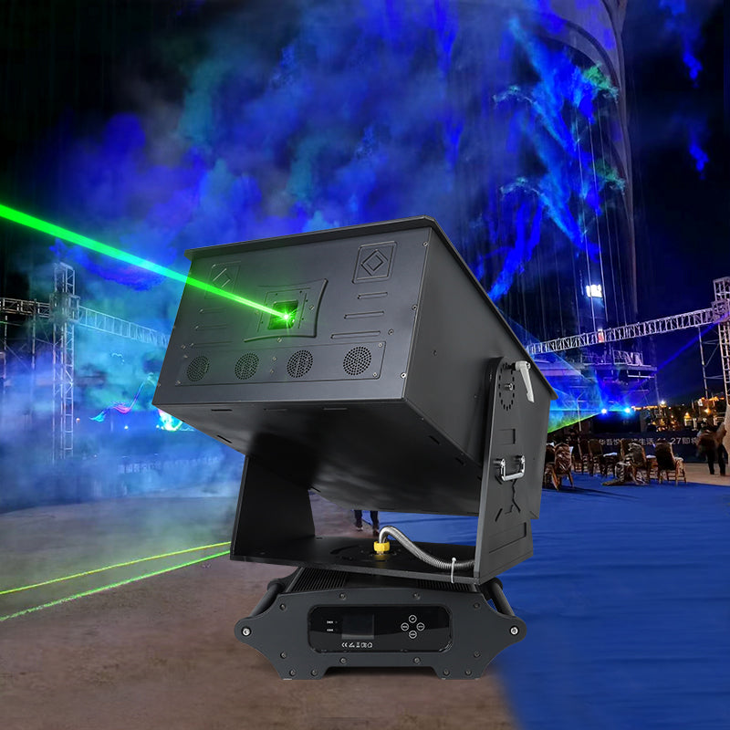 Waterproof Full color animation landmark laser light