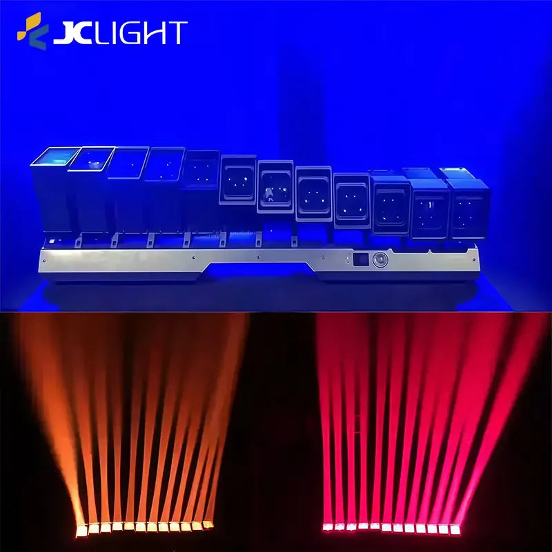 12PCS 60W LED Beam Zoom Moving Head Light | JC LIGHT