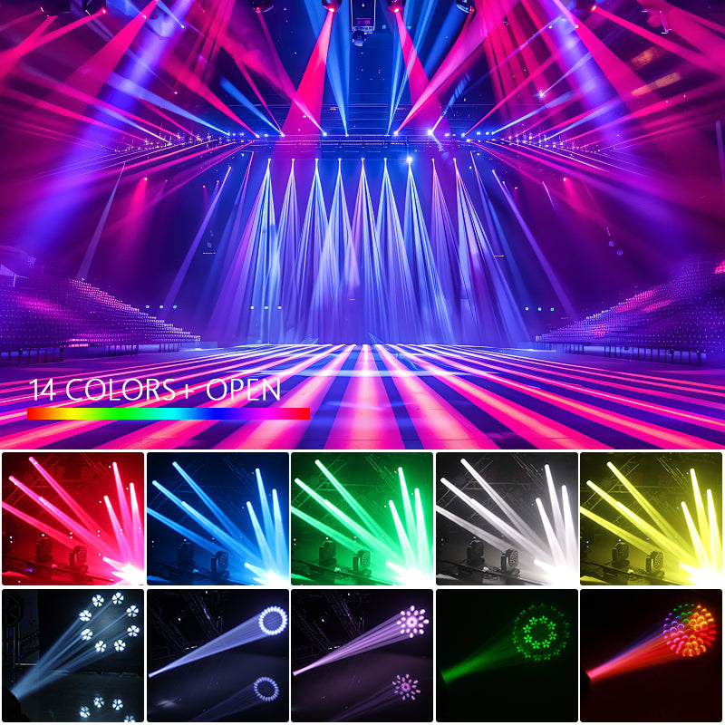 Upgraded LED 3in1 spot moving head Light (Junno)