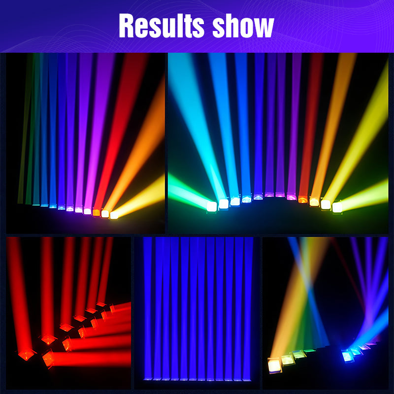 12x60w LED beam zoom moving head light with auxiliary light