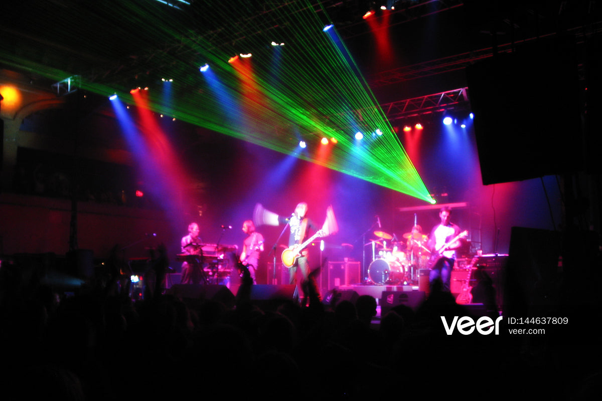 Waterproof Full color animation landmark laser light