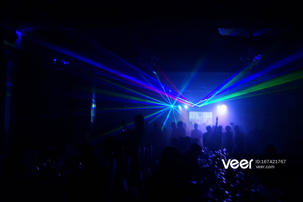 Waterproof Full color animation landmark laser light