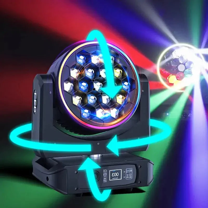 WATERPROOF 19X40W BEE EYE MOVING HEAD LIGHT