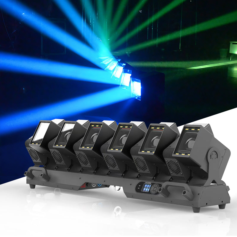 12x60w LED beam zoom moving head light with auxiliary light