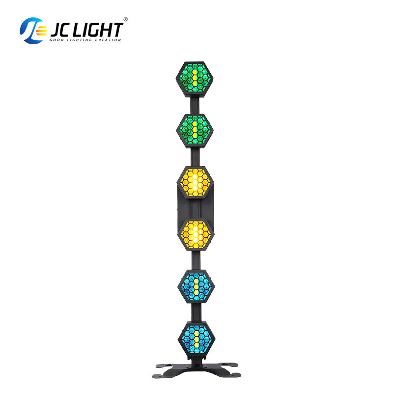 ILLUMINAZIONE PALCOSCENICA RETRO A 6 LINEE