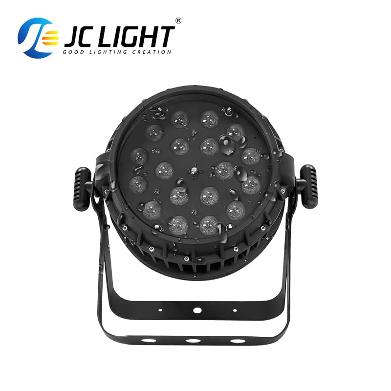 PAR LUCE ZOOM LED IMPERMEABILE DA 18 PEZZI