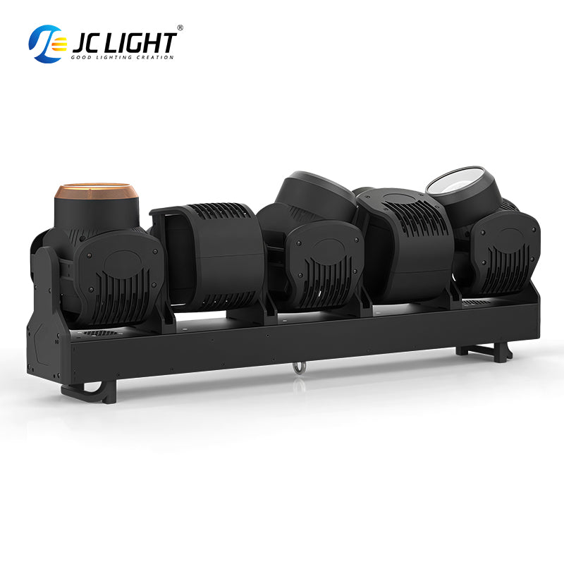 5 HEADS LED BEAM MOVING HEAD LIGHT WITH LED RING