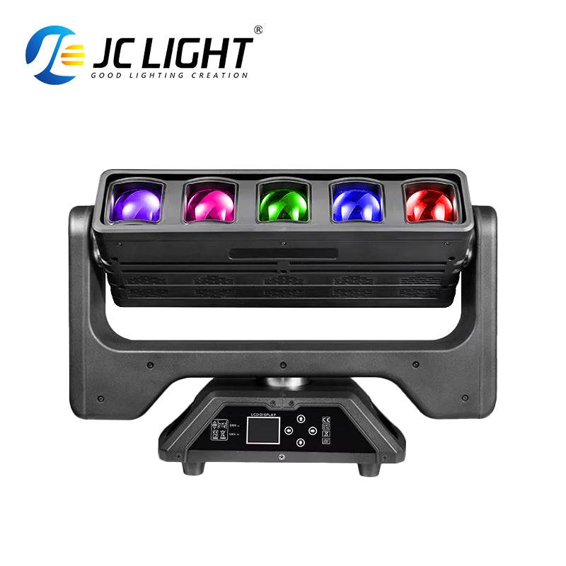 5x40W DOUBLE-SIDED BEAM+STROBE MOVING HEAD LIGHT