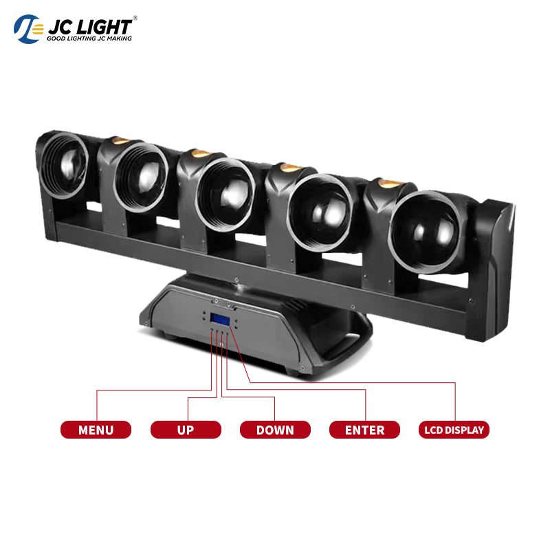 5x80W LED BEAM MOVING HEAD LIGHT