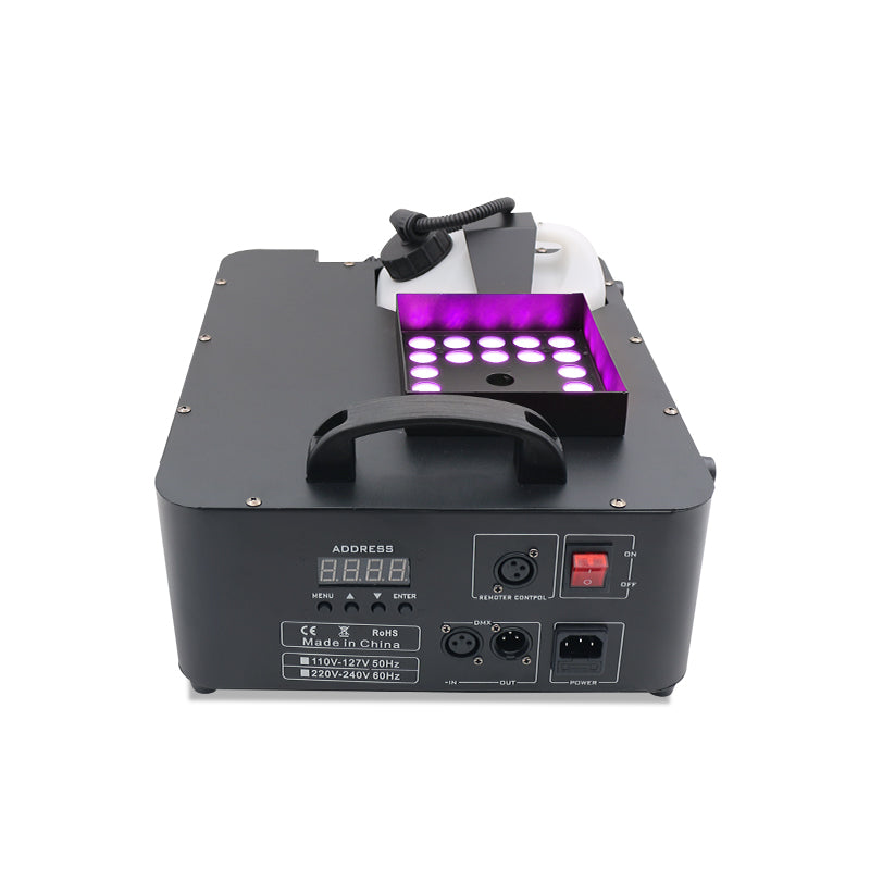 3000W 24pcs full color air column smoke machine