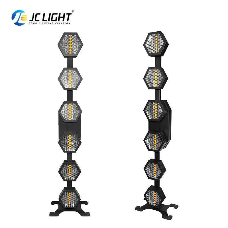 ILLUMINAZIONE PALCOSCENICA RETRO A 6 LINEE