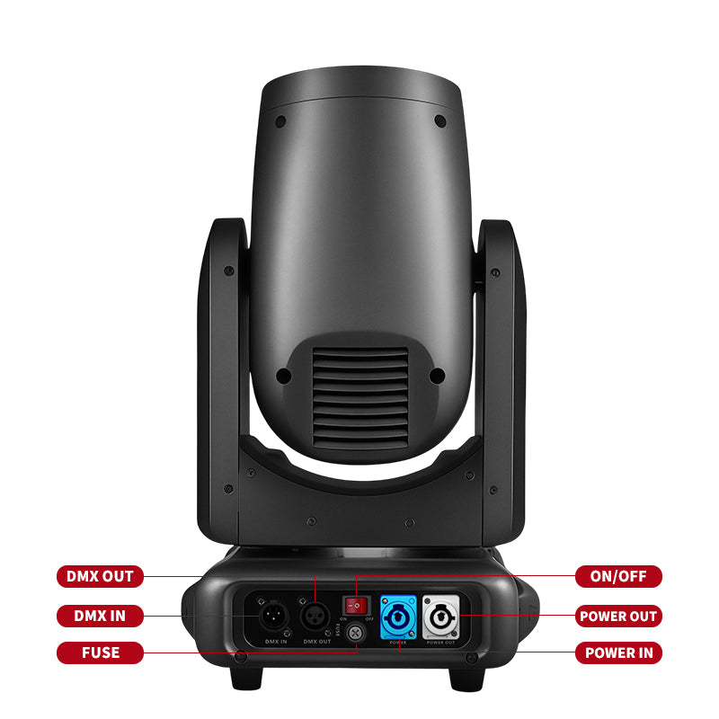 MINI 230W BEAM LIGHT WITH RING