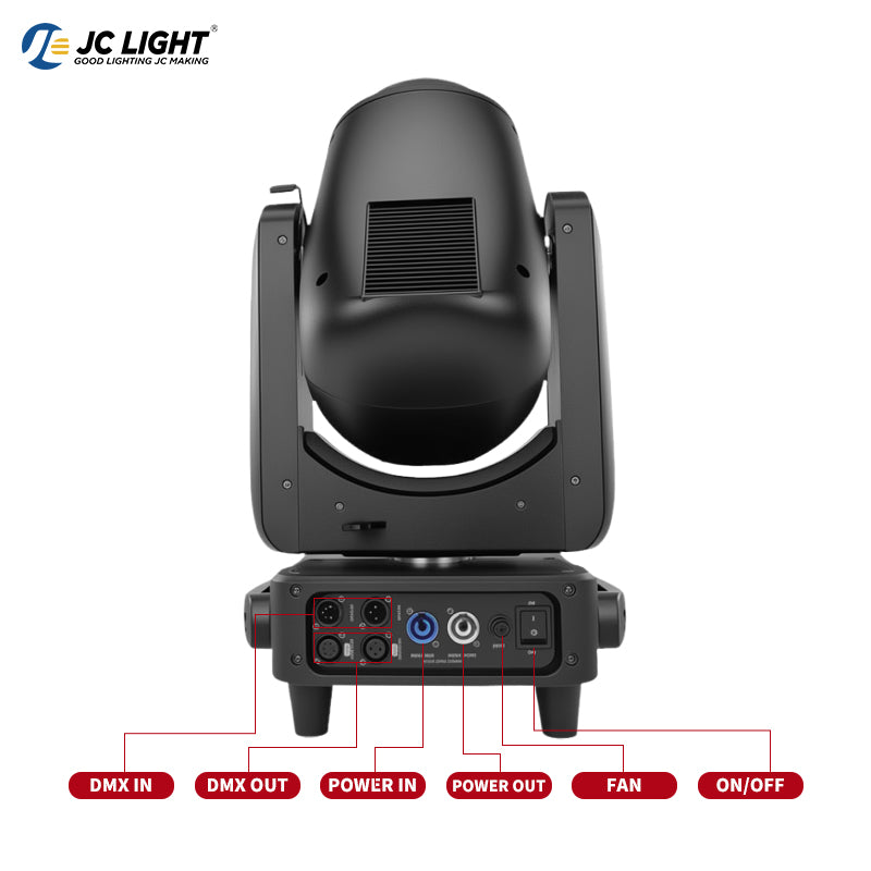LASER BEAM MOVING HEAD LIGHT