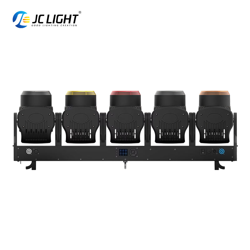 5 HEADS LED BEAM MOVING HEAD LIGHT WITH LED RING