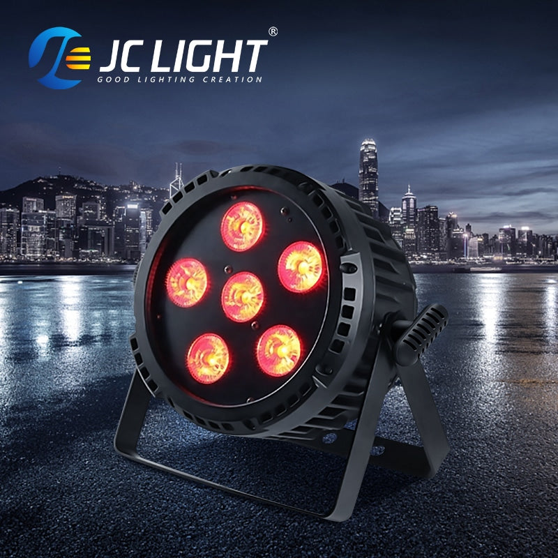 WATERPROOF WIRELESS BATTERY DMX LED PAR LIGHT D37-1