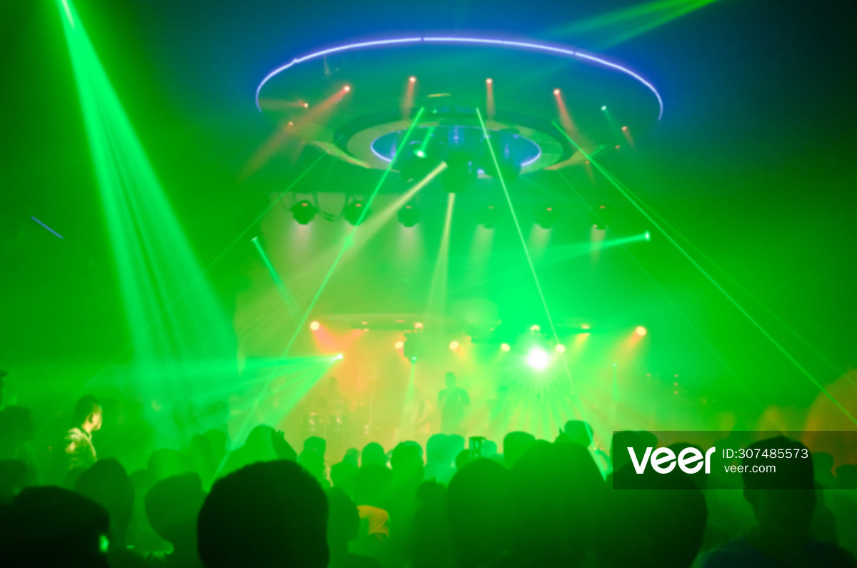 Waterproof Full color animation landmark laser light