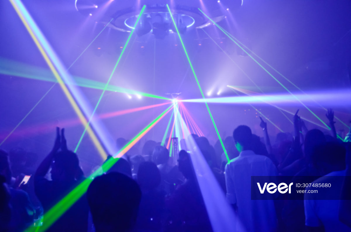 Waterproof Full color animation landmark laser light