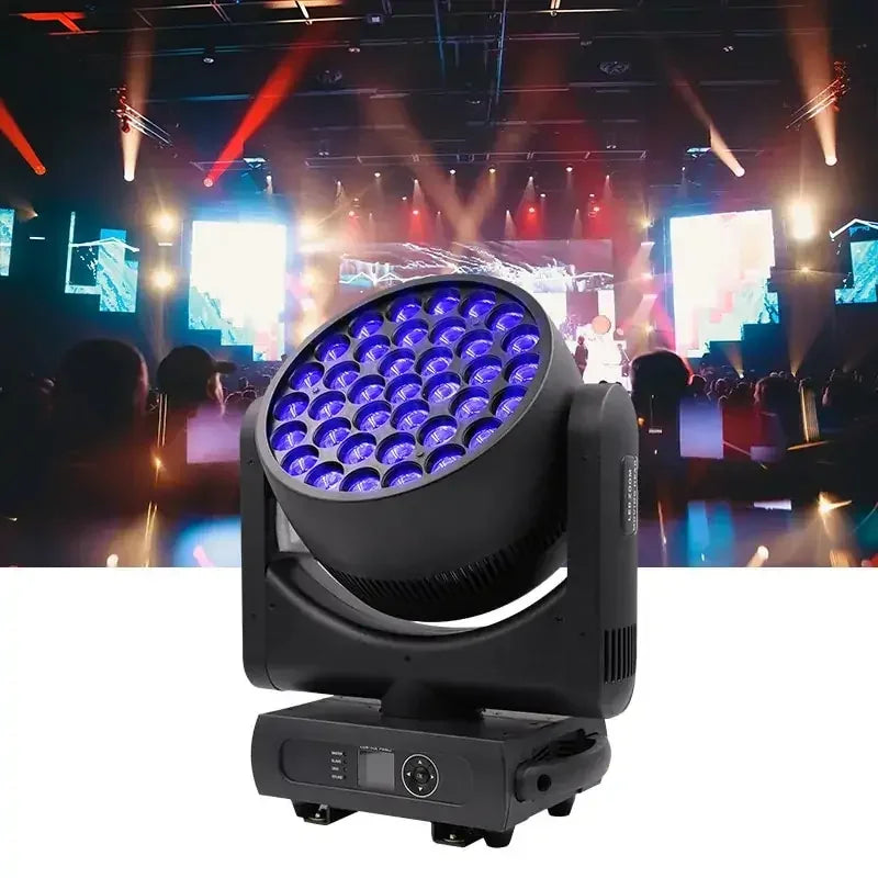 LUCE A TESTA MOBILE LED ZOOM WASH 37*15/25W