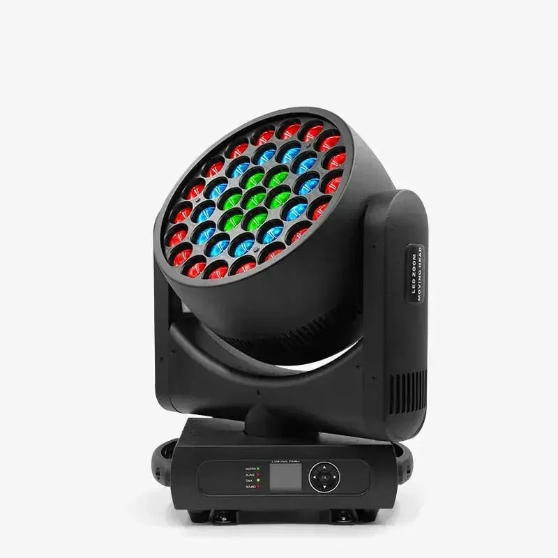 LUCE A TESTA MOBILE LED ZOOM WASH 37*15/25W