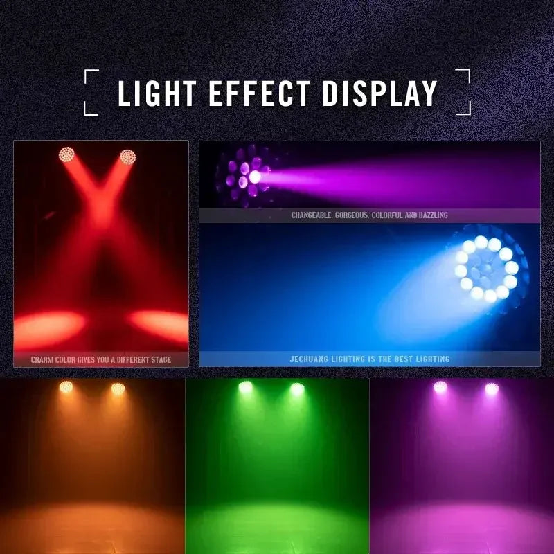 LUCE A TESTA MOBILE LED ZOOM WASH 37*15/25W